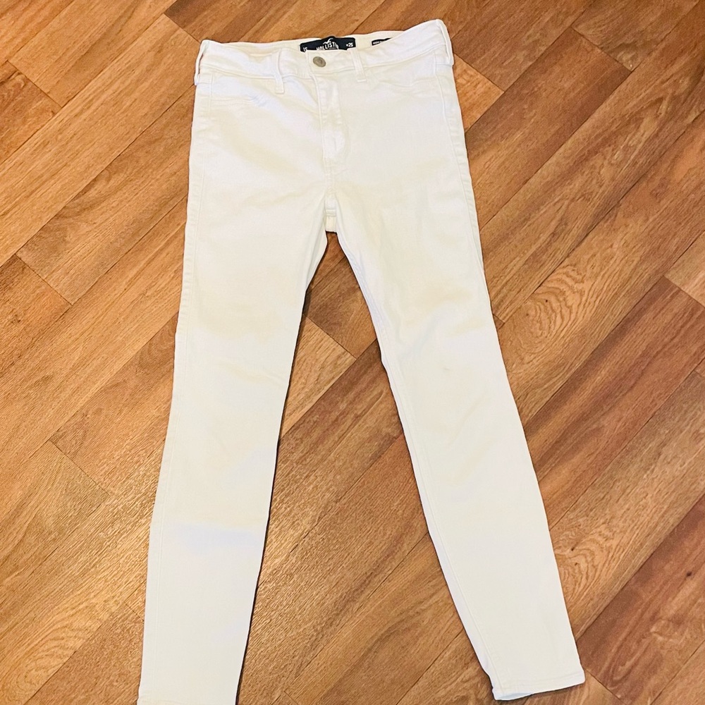 Hollister White Skinny Jeans